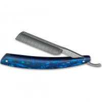 Опасная бритва Boker Damascus Paua 5/8, дамасская сталь, рукоять abalone купить в Щелкове